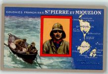KEINE AK Fischer Boot Colonies Francaises