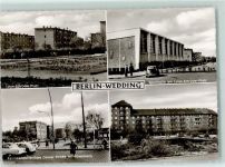 10115 W1000 Wedding - Luise-Schröder-Platz Sporthalle am Luise-Schröder-Platz Reinickendorf Ecke Osloer Straße mit Altersheim