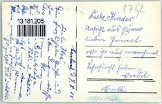 97450 W8725 Marbach , Unterfr Privatfoto AK Ort handschriftlich