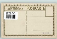 Luzern Lucerne Graph. Werkstätten Fretz AK Schlatter, E. E. Lithographie / Künstlerkarte