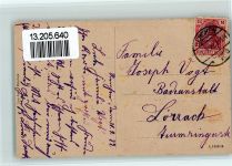 77871 W7592 Renchen 1922 - Strassenbild AK