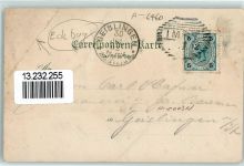 6465 Nassereith Gebrauchsspuren Fernpass Blindsee Eckbug Lithographie