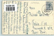 96332 W8644 Pressig 1947 Foto AK Hauptstraße AK
