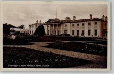 Dublin Freimauer - Viceregal Lodge Phoenix Park AKn Freimaurer Gebrauchsspuren