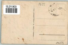 77761 W7622 Schiltach 1930 Gebrauchsspuren Gasthaus zum Hirsch AK