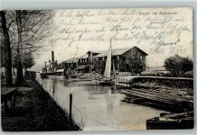 82266 W8084 Stegen a Ammersee - Ammersee Hafen Dampfer Segelboote
