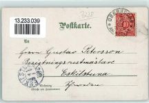 78727 W7238 Oberndorf am Neckar Künstlerkarte Schwarzwälder Bote sign F. Reiss