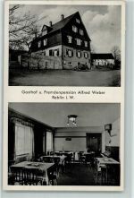 58849 W5974 Herscheid , Westf - OT. Reblin Gasthaus Alfred Weber