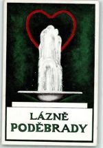 Podebrady Bad Podiebrad 1933 Künstlerkarte 30 Jahre Lazne Poderbrady Kur AK