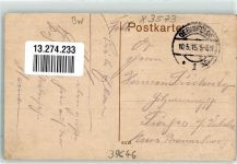 39646 O3573 Oebisfelde 1915 - Lange Straße und Rathaus