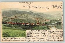W7850 Lörrach Ort lt. Stempel Wiesenthal Daur, H. 1903 Lithographie / Künstlerkarte