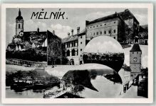 Melnik Melnik Fotomontage AK