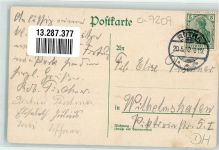 04571 O7209 Rötha 1910 Lithographie Obstweinschänke Rötha Rehwiese Schmetterling