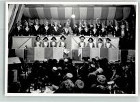 54516 W5560 Wittlich Foto AK Faschingsveranstaltung Narrensitzung 11er -Rat