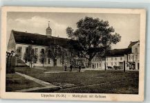 Lippehne Lipiany - Marktplatz mit Rathaus