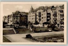 Glogau Glogow Foto AK König Friedrich Platz