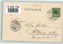 89547 W7929 Falkenstein am Albuch 1900 - Bahnhofstrasse AK