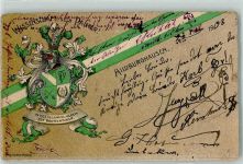 98646 O6110 Hildburghausen 1903 - Wappen Wissenschaftl. Verein der Bautechniker