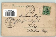 98646 O6110 Hildburghausen 1903 - Wappen Wissenschaftl. Verein der Bautechniker
