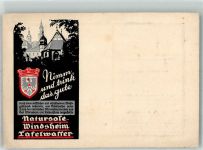 91438 W8532 Bad Windsheim Gebrauchsspuren St. Anna Heilquelle Windsheimer Tafelwasser Werbekarte