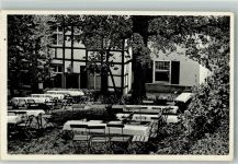 58452 W5810 Herbede Gebrauchsspuren Schützenhof Muttental Gartenwirtschaft Foto AK