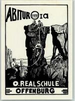 W7600 Offenburg Abitur 1935 Realschule AK Abitur