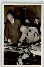 W8000 München Unterschrift Abkommen Nr S 10/2 Foto Hoffmann Mussolini