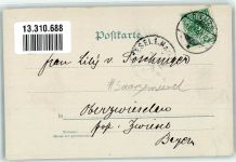 57200 Sarreguemines 1899 Foto AK Frau Adelskorrespondenz Ort handschriftlich