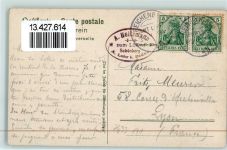 77960 W7633 Schönberg , Kr Lahr, Schwarzw 1906 Lithographie Gasthaus Zum Löwen Ruine Hohengeroldseck