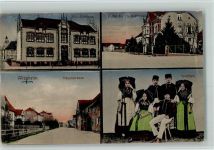 77743 W7607 Altenheim , Baden 1920 - Schule, Hauptstrasse, Trachten AK