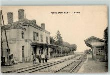 08140 Pouru-Saint-Remy - La Gare Bahnhof