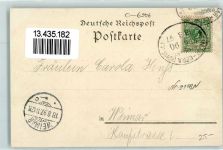07768 O6906 Kahla , Thür 1897 Lithographie Leuchtenburg Fröhl. Wiederkunft Schloss Hummelshain