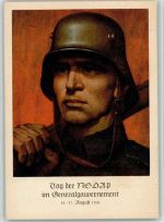Tag der NSDAP 1941 - AK Sonderstempel WK II