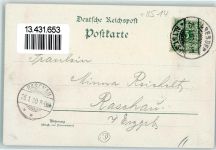 01896 O8514 Pulsnitz 1900 Lithographie Hauptmarkt Rietschel-Denkmal Schlossgartenpartie