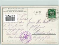 W7233 Fohrenbühl Krieger Gedächtnishaus + Sonderstempel Liebich C. 1925