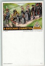 Schwarzwaldserie Nr. 1 Batschari Zigaretten Werbung AK Liebich C.
