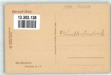 38835 O3606 Osterwieck Künstlerkarte Mittelstrasse Nr. 1-2
