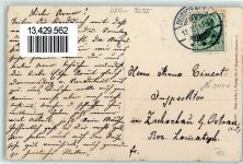 01683 O8255 Nossen 1909 - Kaiserl. Postamt Bismarckstraße Bismarck-Denkmal