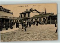 52800 Nogent - Le Perreux Bry La Gare Bahnhof Cafe de Mulhouse