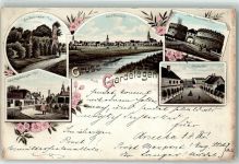 39638 O3570 Gardelegen Lithographie Am Salzwedler Tor Magdeburger Tor Marktplatz