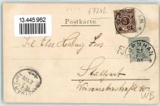 72175 W7242 Dornhan 1901 Lithographie Kirche