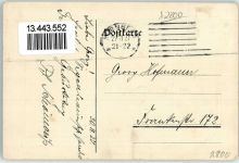 W2800 Bremen Kaffee HAG Coffeinfrei Kaffeewerbung 1927