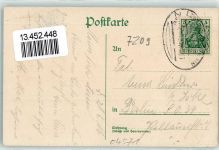 04571 O7209 Rötha 1916 - Obstweinschänke Eichhörnchen Tannenzapfen Bahnpoststempel