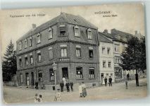 65589 W6253 Hadamar , Westerw - Gasthaus v. Ad. Hüber Unterer Markt Hydrant