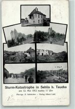 04425 O7101 Sehlis 1912 - Sturm-Katastrophe