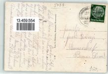 56479 W5439 Irmtraut - Weiher Badestrand Rinderweide Bauer Hund Gasthaus Schuy Bahnpoststempel