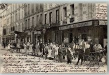 92200 Neuilly-sur-Seine 1905 - Avenue de Neuilly Gasthaus Fahrrad