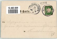 W8000 München Hofbräuhaus Vorläufer 1897 Lithographie
