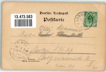 10115 W1000 Lankwitz 1898 - Gruss aus der Grünen Linde Kirche