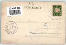 91235 W8564 Rupprechtstegen 1898 Gebrauchsspuren Bahnhof